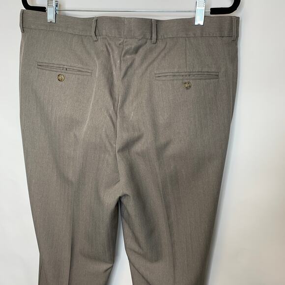 Perry Ellis Suit Pants Dress Pants Sz 36 x 34 Brown - Picture 5 of 7